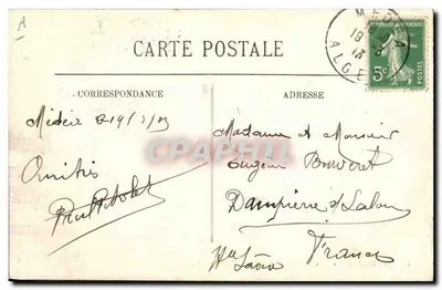 Médea — De Subprefectuur en het Grand Hotel — LL. — Achterkant