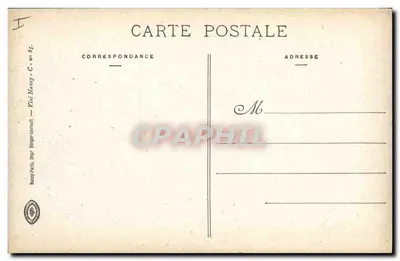 VIEUX-THANN — Chaminé em equilíbrio — Impr. Berge-Larrault, Nancy — Verso