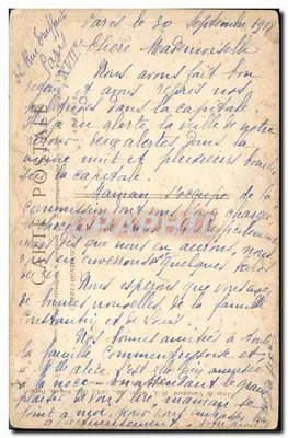 Senlis — Dégâts causés par les obus — Ed. Pays de France, n° 454 — Rewers