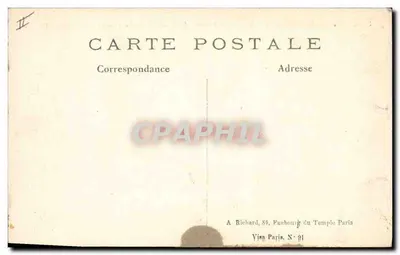 Puesto avanzado cerca de BURNHAUPT — Alsacia alta — A.R. n°398 — Reverso