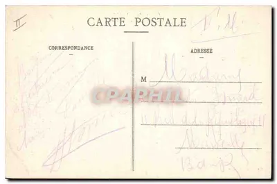 Bréménil — após a invasão — Editor: Editor Légit Courrier — Verso