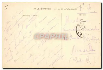 Longuyon (M.-et-M.) — Ângulo da rua Carnot durante o saque — G. Mathière, Editor, 32-34, rua de Charonne, Paris — Verso