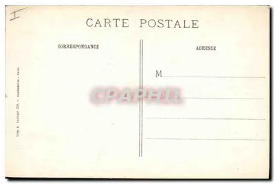 Reims (Marne) — Zburzona katedra przez Niemców — R.P. Paryż, nr 498 — Rewers