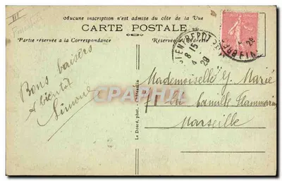 PLOUGASTEL-DAOULAS — Traje das Mulheres — Le Doaré, Châteaudin — Verso