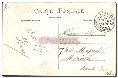 LORIENT — Camponês de Lorient — Artaud e Nozais, Nantes — Verso