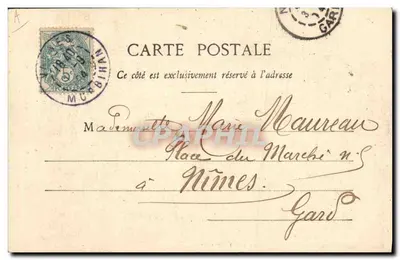 PONT-AVEN - La Domenica si indossa il bel grembiule moiré e il più bel sorriso — Collezione G. I. D. di Nantes — Verso