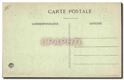 Nieuwgetrouwde van Plougastral-Draoulas — Le Doaré, Fot. Châteaulin, n°601 — Achterkant