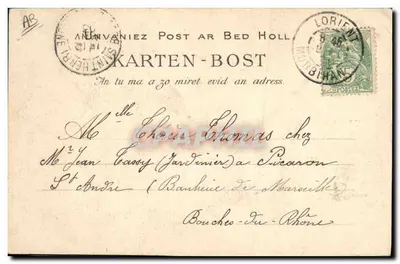 Casados de Bourg de Batz — Coleção FILAIBA, Guimper — n° 1504 — Verso