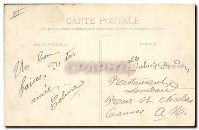 Van BOURG-de-BATZ naar SAILLÉ — De dag van de accordailles — Collectie Delaveau, te Saint-Nazaire — Achterkant
