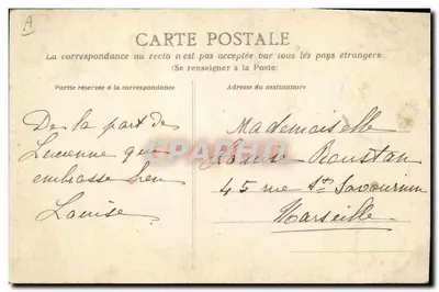 Bourgs-de-Batz — Le grand jour — Héliotypie Dugas & Cie, Nantes, n° A 78 — Verso