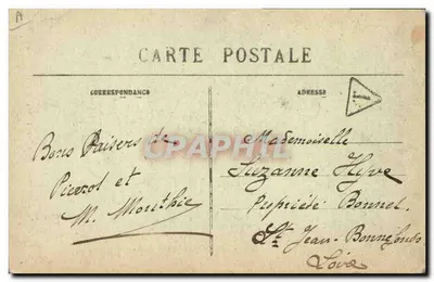 Plougaastel-Daoulas — La Partenza per il Battesimo — Collezione Villard, Quimper — Verso