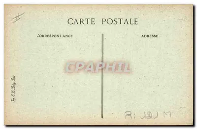 L'Auvergne Pittoresque — Une Noce Auvergnate — B.L.D. n° 93 — Achterkant