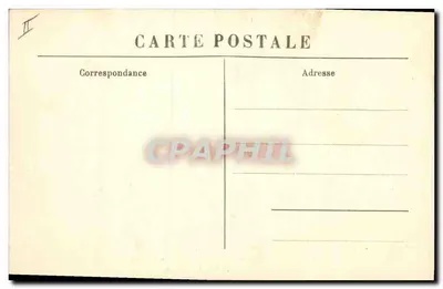 Dançarinos em trajes tradicionais — Bourrée — M. B., Le Puy — Verso