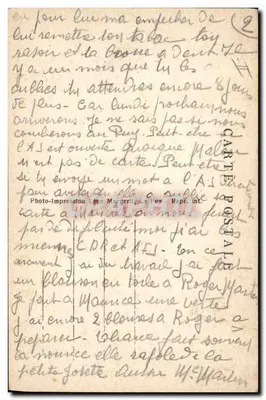Dançarinos em traje folclórico — Excerto do Répertoire de M. F. Thomas — L'Éi viista ma mia (Bourrée nacional) — Verso