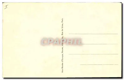 Alexandria — A Estátua do Boi Apis — editor Moutet, n° 164 — Verso