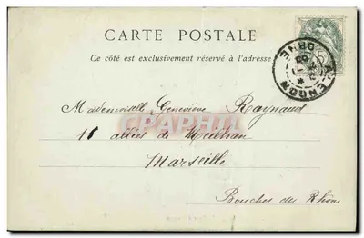 Alençon — O Castelo dos Duques de Alençon, Porta da Prisão — editor Quinquin Monceau, n° 13 — Verso