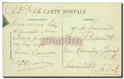 Royat - Fortyfikowana katedra romańska starego miasta - E.A. — Rewers