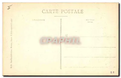 LA GRACE-DIEU - A Glaciar — Excursão na Franche-Comté — Ed. Gathard-Prêtre, Borne, Sur L'Isle-sur-le-Lac — Verso