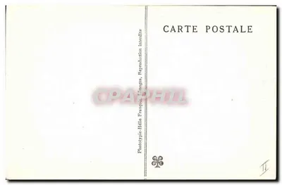 Pozo de PADIRAC (Lot) — La ribera superior del río — Phototypie Hélio, Limoges — Reverso