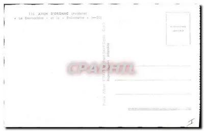 Aven d'Orgnac — O Dramadaire e a Baïonnette — Foto Albert Perret — Verso