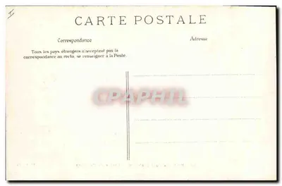 Floresta de Fontainebleau — Gruta do Juramento — A. Simon, Ed. Barbaton — Verso