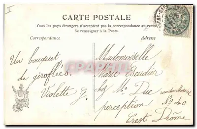 Due angeli su un tetto — Parigi — editore Parigi, n° 3178 — Verso