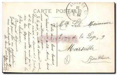 Frau und Kind — Frohe Neujahr — Verlag L. Châtel, Nr. 7068 — Rückseite