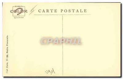 Petite pupille dans une cave — dessin de P. Boulbot — Paris Color, No 56 — Verso