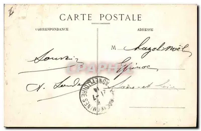LYON — Palácio da Justiça — E. R. — Verso