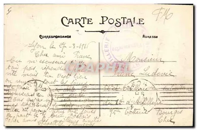 LYON — Pałac Sądowy — E. R. n°21 — Rewers