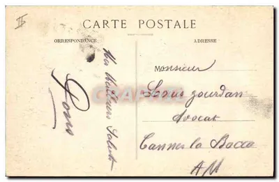 LYON - Palácio de Justiça e Basílica de Fourvière - E. R. — Verso