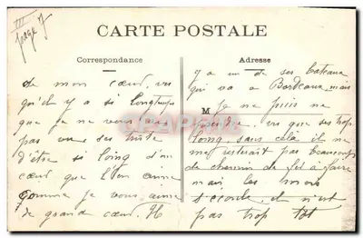 St-Nazaire - Le Dupetit-Thouars - Cruiser-Navio de Coura na enseada de St-Nazaire — Verso