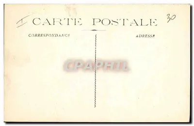 Marinha Militar Francesa - "Démocratie" Couraçado de 1º Rango — Édit F.P., Toulon, n°30 — Verso