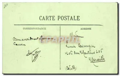Le Cuirassé Américain "Delaware" en rade de Cherbourg — édition non identifiée — Verso