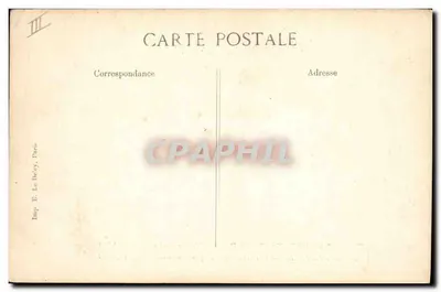 Cuirassé d'Escadre "Diderot" — Marine Nationale — 18.318 ton — wydawca E. Le Delcy, Paryż — Rewers