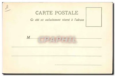Le croiseur "Davout" — navire de la marine française — éditeur Cliché A. Bougault, Phototypie A. Bergeret et Cie, Nancy — Verso