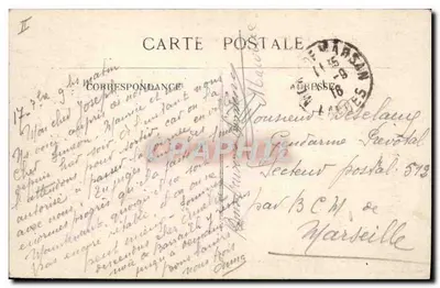 Mont-de-Marsan (Laudes) — Prefektura — wydawca Tresoret, nr 1219 — Rewers