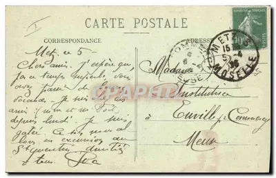 Metz — Prefektura — F. Conrad, Metz — Rewers