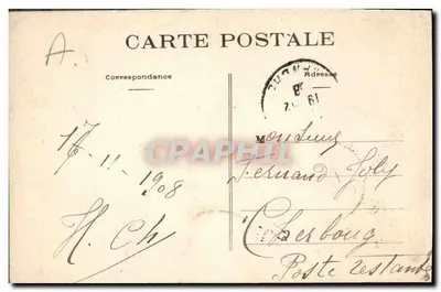 NANTES - Prefektura — Fototypia Vassellier, Nantes, nr 90 — Rewers