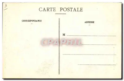 Batismo em Plouagastel-Daoulas (F.) — Coleção E. Hamonic, St-Brieuc — n° 1407 — Verso