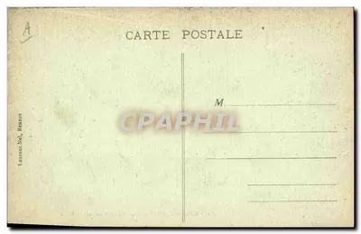 Arredores de Auray - Noiva Bretã dançando a Ridée — Verso