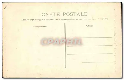 A Fontaine de Vaucluse — O Castelo — Coleção artística J. Brun e Cie, em Carpentras — Verso
