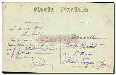 NIEHUN-sur-YÈVRE (Cher) — Wieże Zamku Karola VII — wydawca Maquart, Bourges — Rewers