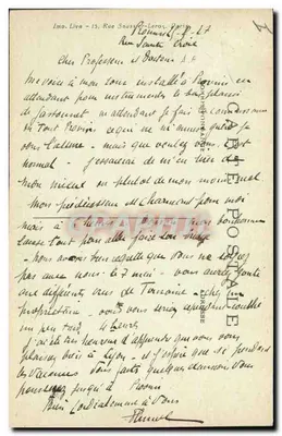 Provins — Miasto Górsze — Fortyfikacje XIII wieku w pobliżu bramy św. Jana — Widok z Rempart Saulsoy — Mauris, księgarz, 44, ul. Hugues-le-Grand, Provins — Rewers