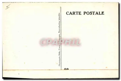 Poços de Padirac (Lot) — Coluna gigante no Passo do Crocodilo — Phototypie Héko, Limoges — Verso