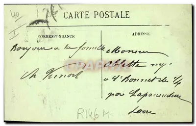 LILLE — Het Paleis van Justitie en het kanaal van de Deule — LL — Achterkant