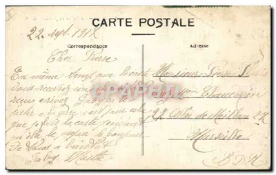 LYON — Het Paleis van Justitie — C. B. — Achterkant