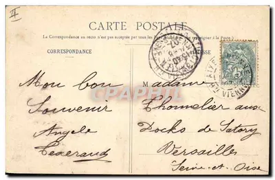 Limoges - Palácio de Justiça — Prosper Buitre, fotógrafo de Limoges, n°19 — Verso