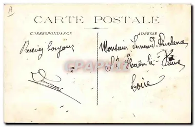 Marinha Militar Francesa - "Démocratie" Couraçado de Primeira Linha — Edit F.P. Toulon, n°33 — Verso