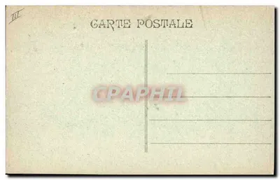Cuirassado "LA DÉMOCRATIE" em movimento em alto mar ao largo de Marselha — D'après R. Dumont, pintor do Ministério da Marinha — Verso